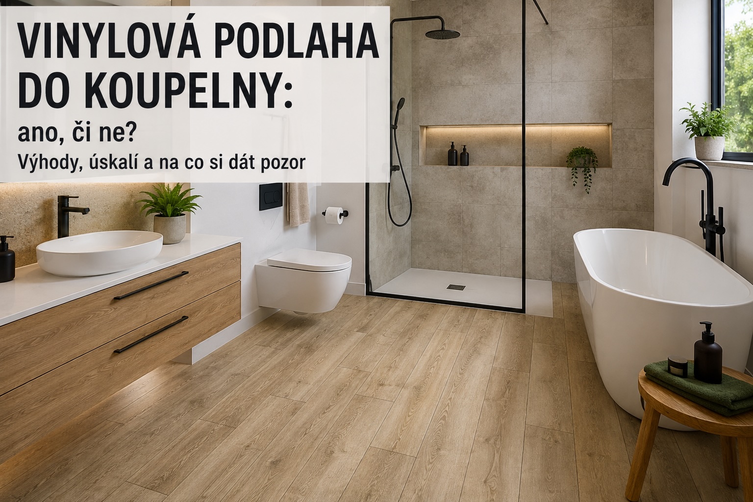 Vinylová podlaha do koupelny